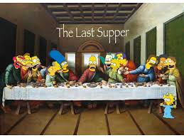 Het Laatste Avondmaal The Simpsons Naar Da Vinci Leonardo De Vinci Da Vinci De Vinci