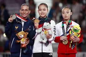 Russia's nikita nagornny, the 2019 world champion, figures to be the favorite in the men's. Chusovitina Gets Asian Games Silver In Vault At Age 43