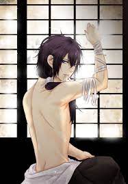 Pin By Katarzyna Respondek On Saitou Hajime Anime Handsome Anime Guys Hot Anime Guys