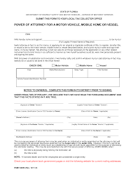 Do not mail this form. Free Florida Motor Vehicle Power Of Attorney Form Hsmv 82053 Pdf Eforms