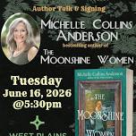 Moonshine Woman Author Visit- Michelle Collins