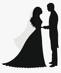 All images and logos are crafted with great workmanship. Wedding Invitation Silhouette Marriage Couple Wedding Silhouette No Background Hd Png Download Transparent Png Image Pngitem