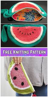 After a while, you get. Knit Watermelon Purse Free Knitting Patterns