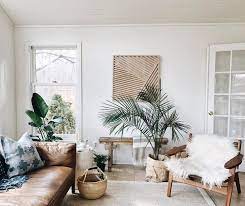 Are You Ready For The Summer If Yes Time For Big Plants And Easy Brown Colours Casual Living Room Decor Modern Bohemian Living Room Boho Chic Living Room