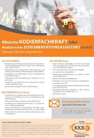 What does kkrn stand for? Klinische Kodierfachkraft Medizinischer Dokumentationsassistent Katholisches Klinikum Ruhrgebiet Nord Gmbh Mydrg De