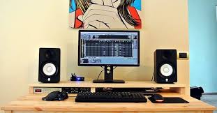 Buying a recording studio desk can easily cost an upwards of $2000. 100 Home Studio Design Ideas Inspiration Hyperbits
