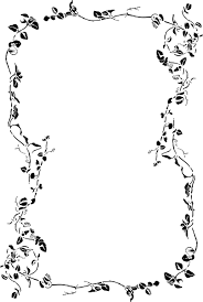Microsoft Word Page Border Clip Art Clip Art Borders Floral Borders Page Border Design