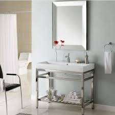 console sink with metal legs ideas on