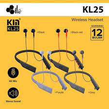 Jual Km KL25 Sport Bluetooth Earphone Wirelesss Headset/Handsfree 5.0 -  Hitam - Kota Administrasi Jakarta Pusat - Ilo Id | Tokopedia