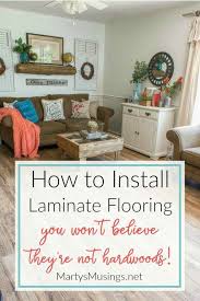 How To Install Laminate Flooring Installing Laminate Flooring Laminate Flooring Laminate Flooring Diy