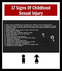 We also take a look into the fascinating phenomenon of false memories and how they are caused. 17 Signs Of Childhood Sexual Injury Tap Your Power