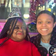 I absolutely luv this young lady right here!My birthday twin: We have a  special bond!! I had a blast w/ u and moms at the birthday brunch Love you  #Bianna Until nxt