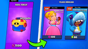 Abi ikimizinde yeni kostümleri hayırlı uğurlu olsun. Yildiz Puaniyla Kutu Acilimi Pembe Piper 8 Bit Aldim Brawl Stars Youtube