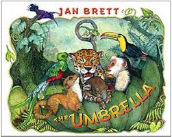 The Umbrella Printable Masks Jan Brett Childrens Books Rainforest Preschool