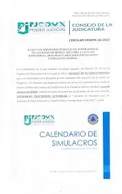 DEL PODER JUDICIAL DE LA CIUDAD DE MÉXICO