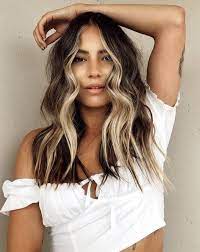 Brunette Bold Money Piece Behindthechair Com Hair Styles Hair Inspiration Color Hair Inspo Color