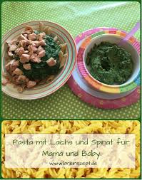 Lachs Spinat Brei Mit Pasta Babybrei Rezept Rezept Rezepte Babybrei Rezepte Babybrei