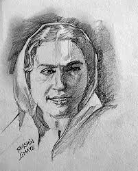 A sketch of serial actress Ankita Amar 😊 22 hours of sketching .. Do share  your views about the sketch !!