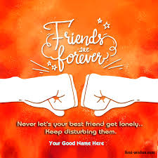 After all, our friends are the ones who make our lives beautiful and colourful. Friends Forever 2021 Wishes Friendship Day First Wishes
