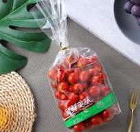 Transparent Anti Fog Packaging Pouch Fruit Shop Supermarket ...