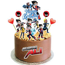 Harijadi i jaaz dan israa salwasaleh com. Ejen Ali High Quality Paper Cake Topper Kek Cake Decor Cupcake Topper Shopee Malaysia