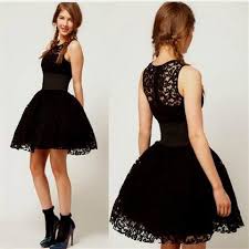 Awesome Black Graduation Dresses For 8th Grade 2017 2018 Cocktail Dress Prom Lace Dress Black Black Cocktail Dress