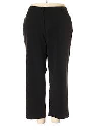 Details About George Women Black Dress Pants 24 Plus