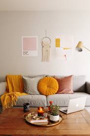 How To Create A Cozy Home She S Brave Living Room Orange Yellow Living Room Yellow Decor Living Room