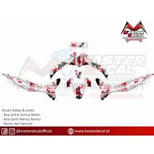 Stiker sporty buat vega r new : Stiker Yamaha New Vega R Japan Variasi Grade A