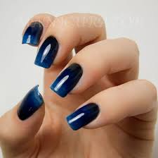Ombre nails pictures, purple ombre, yellow ombre, white ombre nail designs, sunset ombre, summer ombre, silver ombre, short ombre nail designs, rose gold ombre, reverse ombre, red ombre. Manicurator Nail Art Polish Manicures And All Things Beauty Blog Blue And Silver Nails Blue Ombre Nails Black And Blue Nails