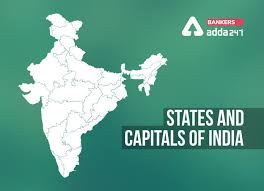 India states and capitals (28)after 370 , 8 uts, number of districts, languages spoken. States And Capitals Of India 2020 28 States And 8 Union Territories