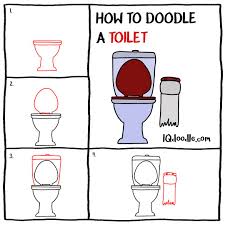 How To Doodle A Toilet And Toilet Paper Iq Doodle School Doodles Cute Food Drawings Paper