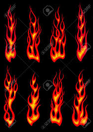 Hideout decorations can be placed in your personal hideout and can be reclaimed and used again for free. Hot Orange Tribal Fire Flames Isolated On Black Background For Royalty Free Cliparts Vectors And Stock Illustration Image 35132064