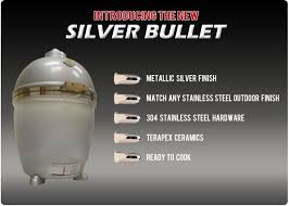 Silver Bullet Grill Dome One Of The Best Kamado Companies And Options On The Market Today Not Only Do They Offer Colour Options B Silver Bullet Kamado Body