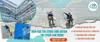 Báo giá thi công sơn Jotun trọn gói – Bảo hành 3 năm