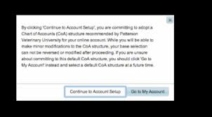 Chart Of Accounts Coa Setup