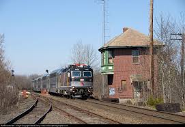 Njt 4405 Nj Transit Abb Alp44 At Winslow Junction New Jersey By Steve Barry Www Railroadphotographer Com Train Pictures Train Travel New Jersey