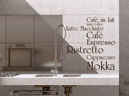 Kreative wanddeko für die küche: Wandtattoo Cafe Espresso Cappuccino Wandtattoos De