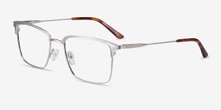 Nathaniel Rectangle Gold Glasses for Men