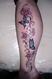 Butterfly Tattoos For Females Flower Leg Tattoos Butterfly Tattoo Designs Leg Tattoos