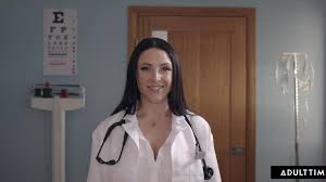 Buxom Milf doctor Angela White offers patient extra help - Adult Time