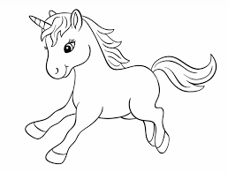 Dibujos Para Colorear De Unicornios Para Niñas