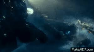 Pacific Rim Gipsy Danger Vs Knifehead On Make A Gif Pacific rim is a 2013 american science fiction monster film.