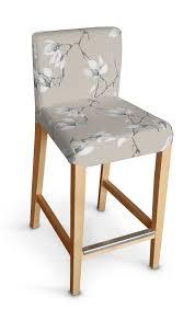 Navlek Na Barovu Stolicku Henriksdal Kratky Magnolie Na Bezovom Podklade 311 12 Navlek Na Barovu Stolicku Hendriksdal Dekoria Home Decor Dining Chairs Furniture
