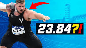 Oleksandr lytvynenko won his second consecutive european title in the men's long jump t36 with a personal best (5.67m). Joe Kovacs 78 Foot World Record Warm Up Throw 23 84 Shot Put Analysis Youtube