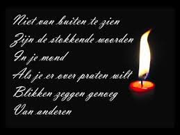 We betreuren dit heel erg, juist omdat de onderlinge verbondenheid en ontmoetingen van mens tot mens centraal staan op wereldlichtjesdag. John Stigter Uit Kraggenburg Wereldlichtjesdag Gedicht Youtube