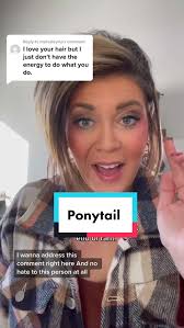 Replying to @mpresleyms Super quick pony tutorial. Keep in mind i haven’t  washed in a week. (Also keep in mind i have trained my hair for a decade to  be able to go so long) #hairtutorial #bekind ...