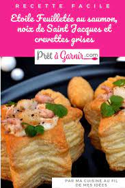 Etoile Feuilletee Au Saumon Recette Feuillete Recette Facile