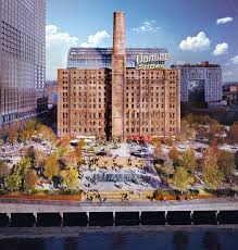 This place has it all and i'm sure will be hugely popular. Domino Sugar Refinery Prepares For Office Conversion At 292 Kent Avenue In Williamsburg Brooklyn New York Yimby