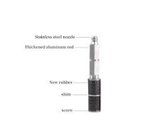 Waterproof Injection Packers Steel Soft Valve A10 Rubber Water Stop Needle